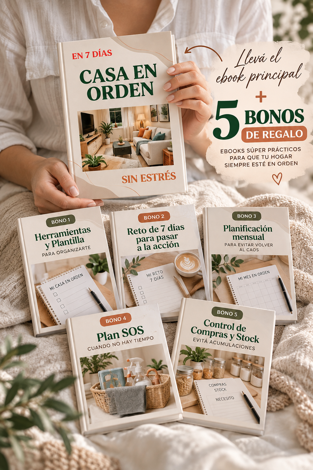 Casa en Orden sin Estrés en 7 días